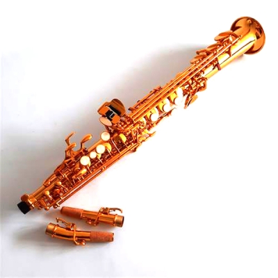 Saxofón Soprano Deluxe Bb con Estuche